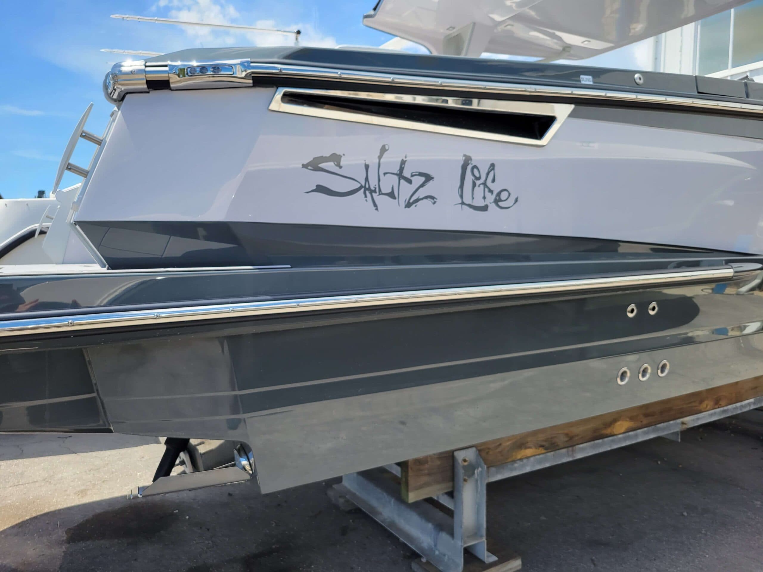 Marine graphics services at Auto Trim Design of Suncoast in Bradenton FL