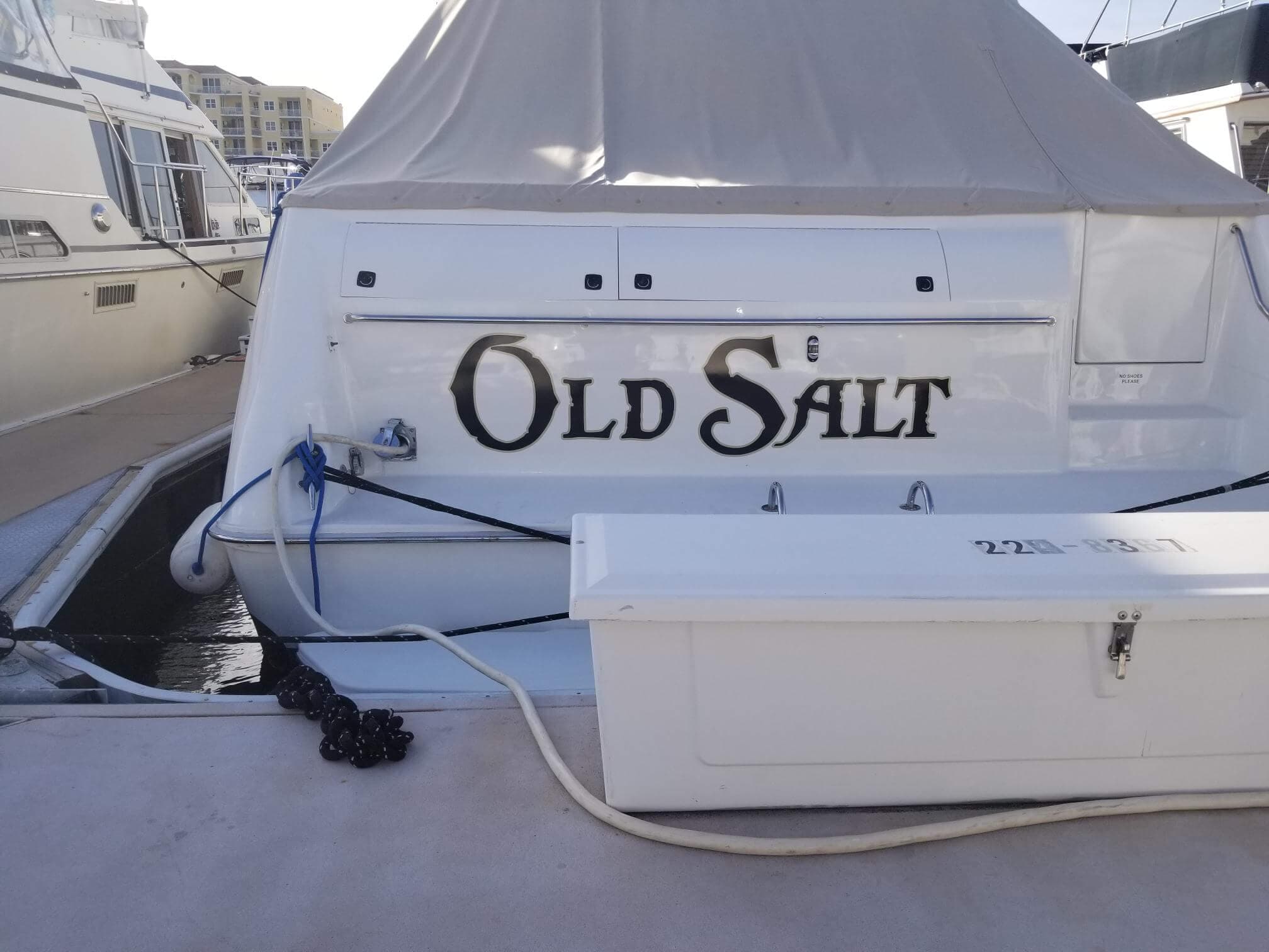 Custom boat graphics marine graphics by Auto Trim Design Bradenton