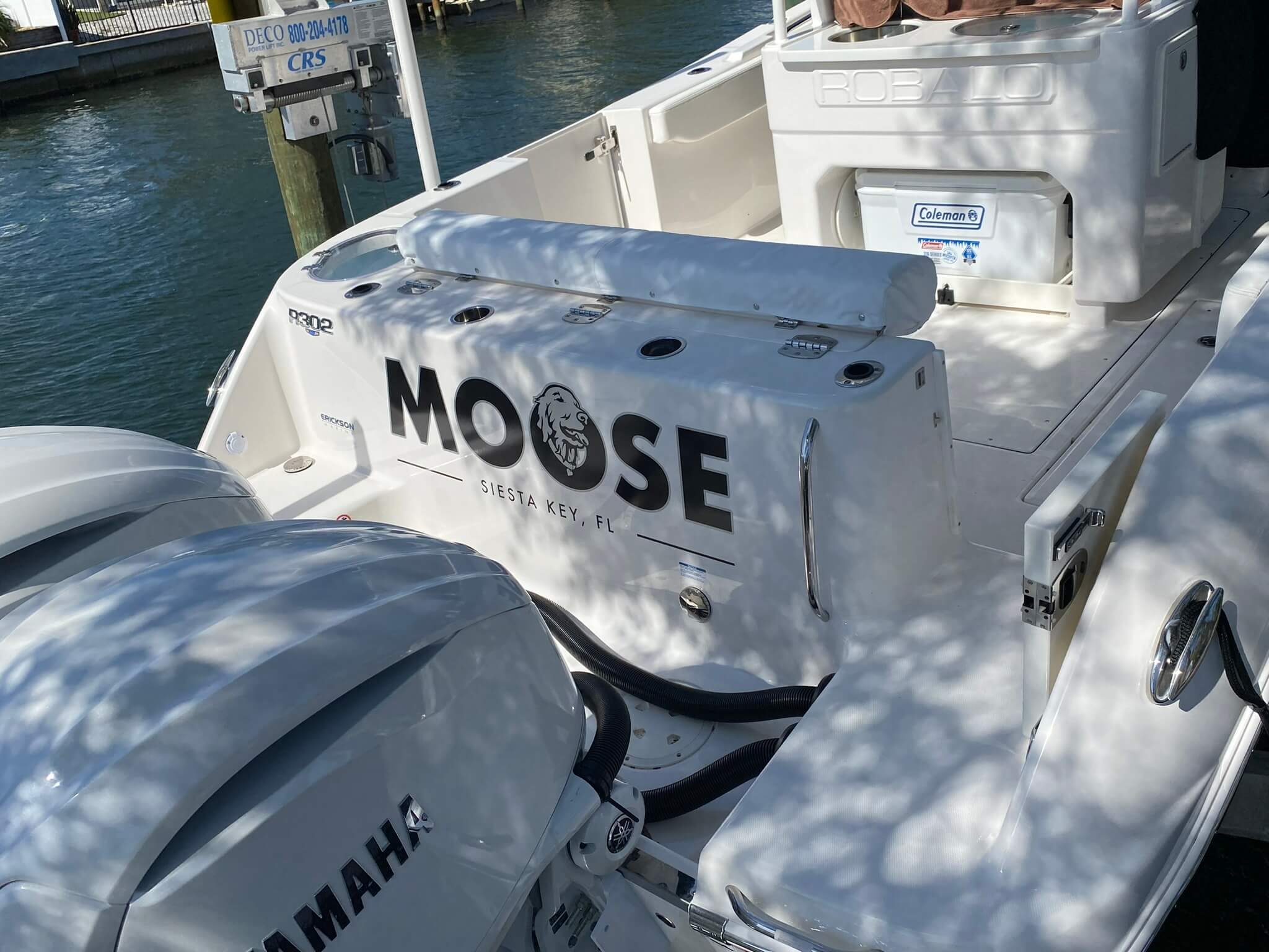 Custom boat graphics marine graphics by Auto Trim Design Bradenton