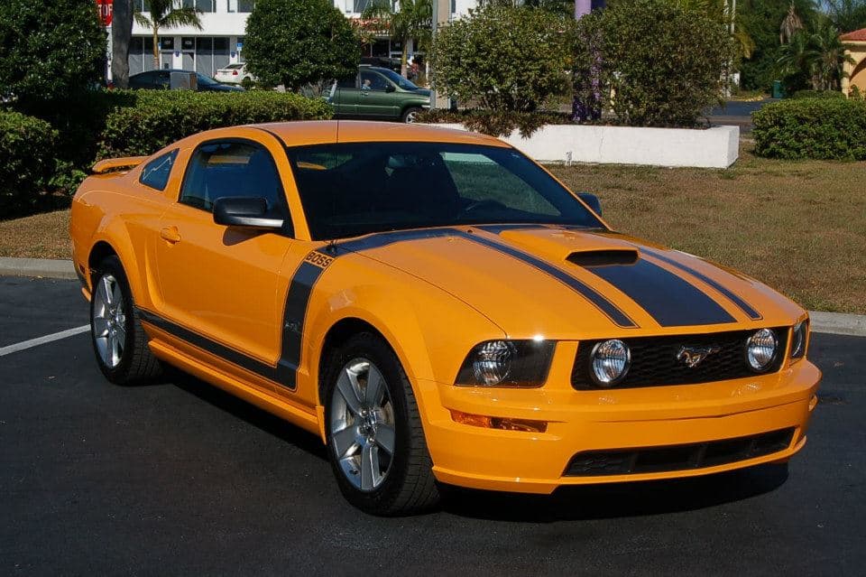Custom vinyl graphics on Mustang by ATD Suncoast