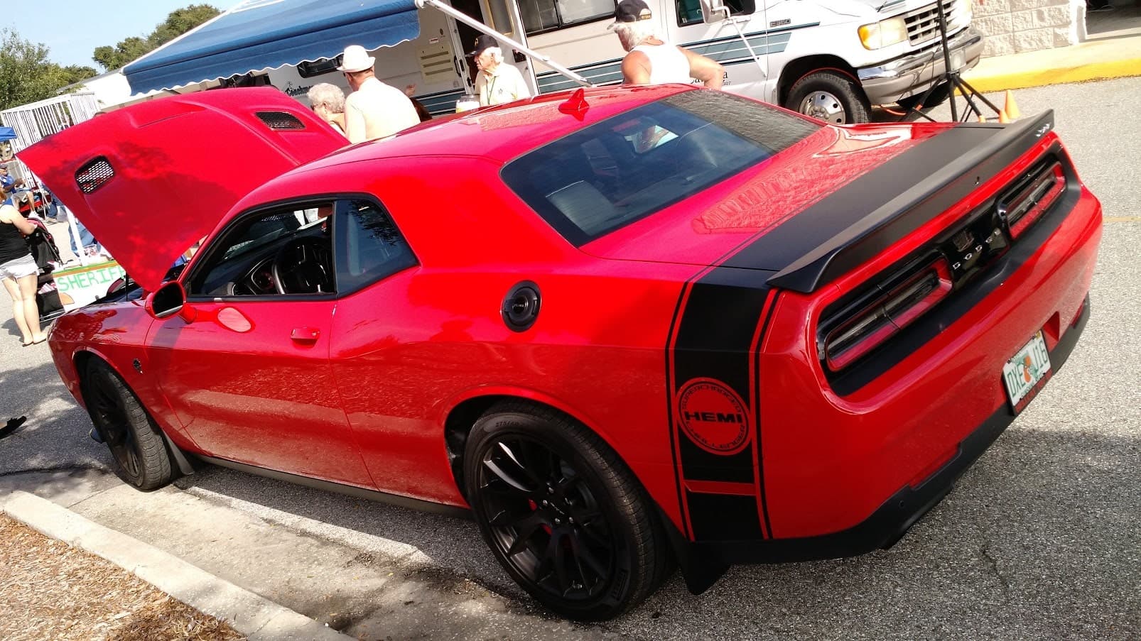 Custom vinyl graphics on custom vehicle by ATD Suncoast