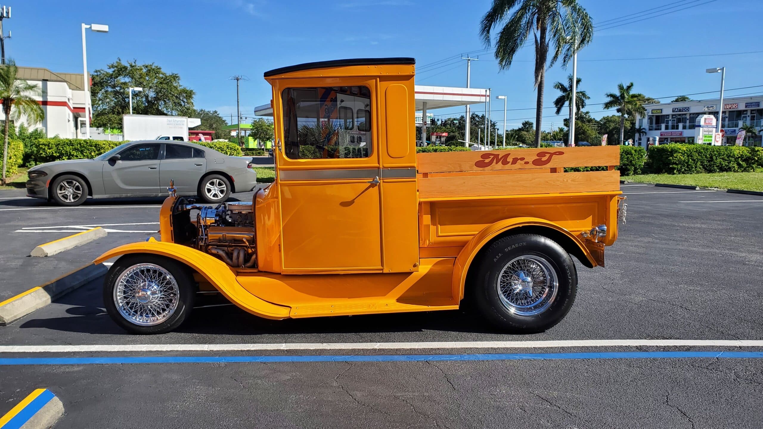 Custom vinyl graphics on custom vehicle by ATD Suncoast