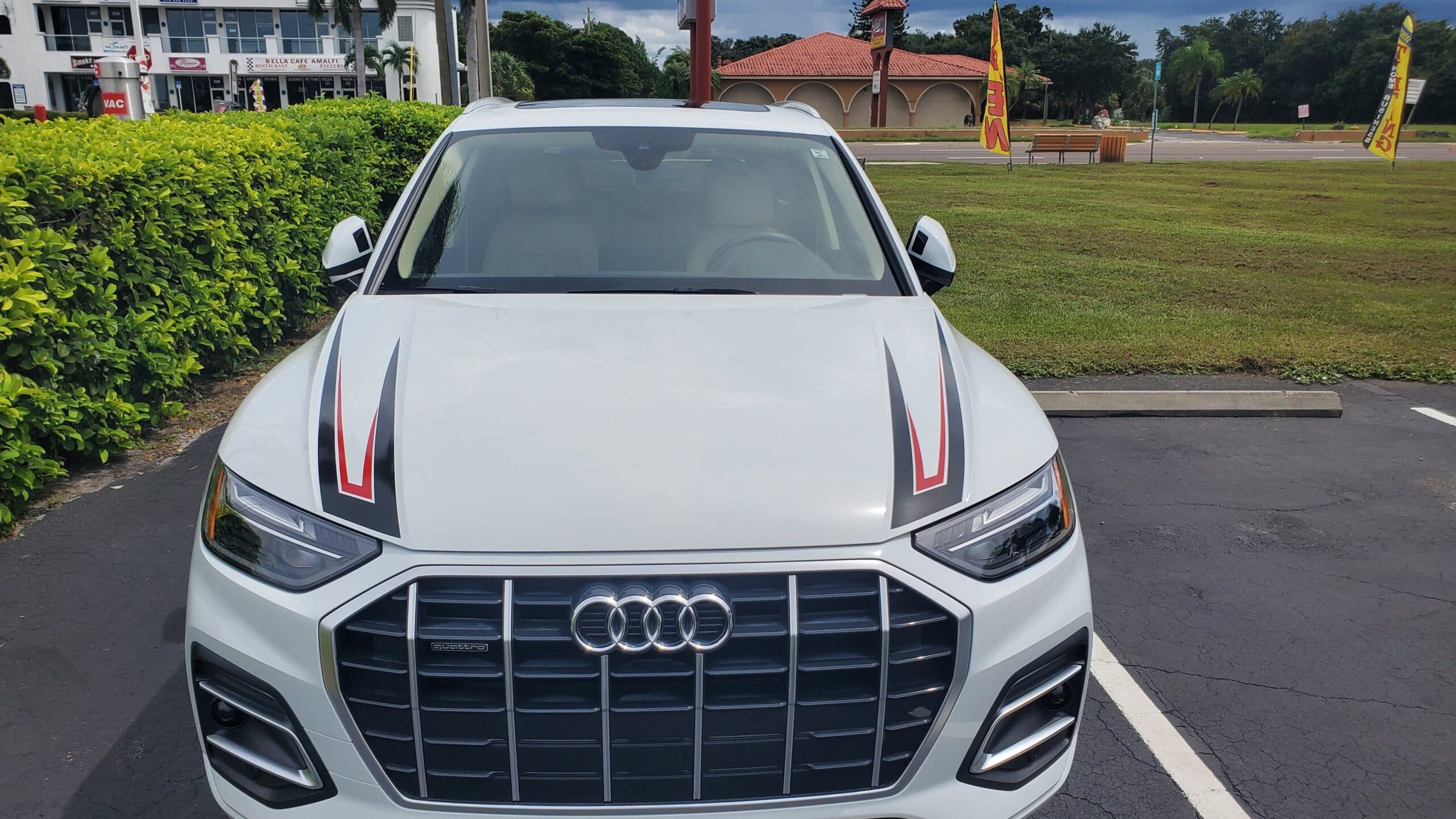 Custom vinyl graphics on custom vehicle by ATD Suncoast