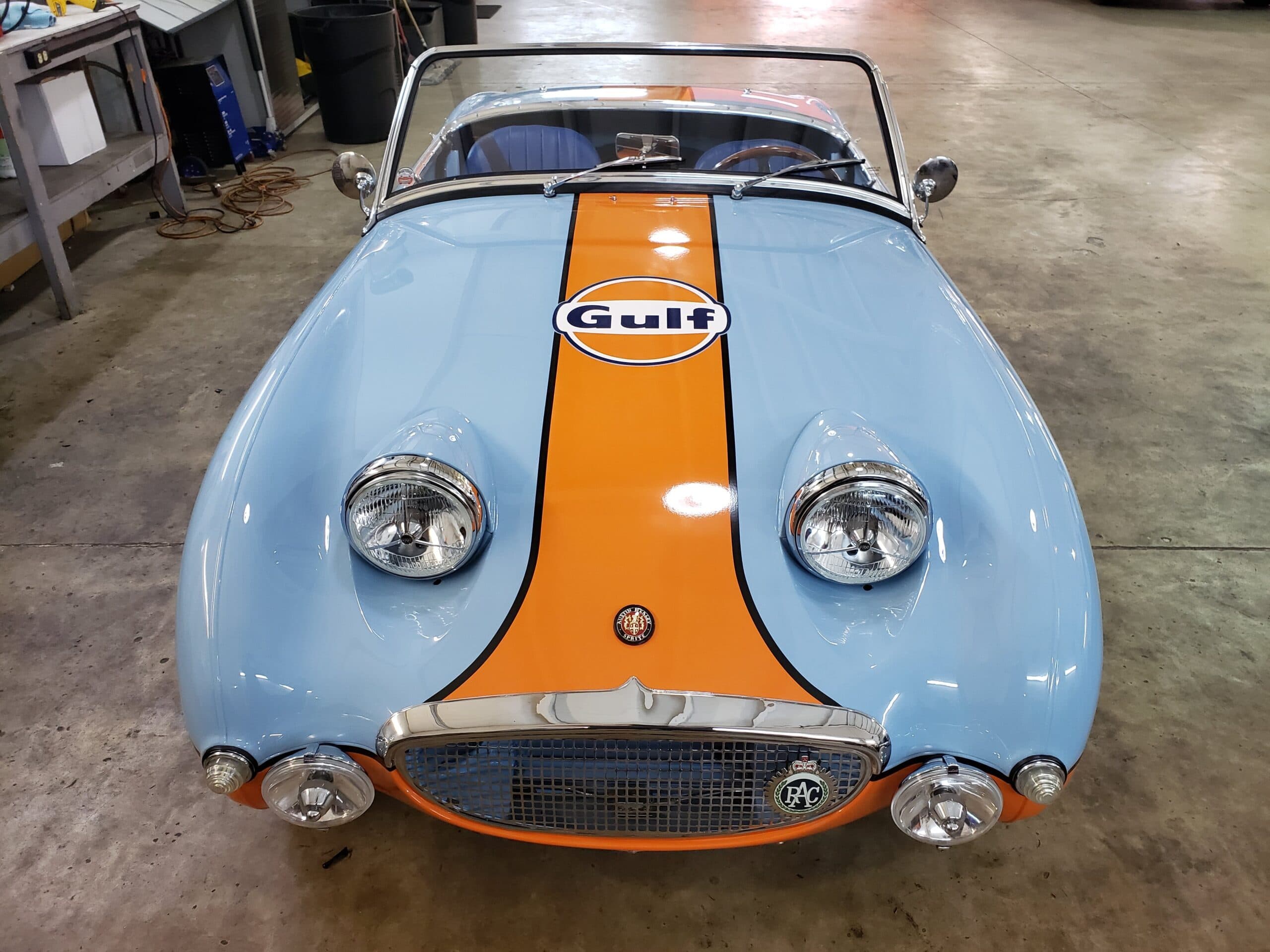 Custom vinyl graphics on custom vehicle by ATD Suncoast