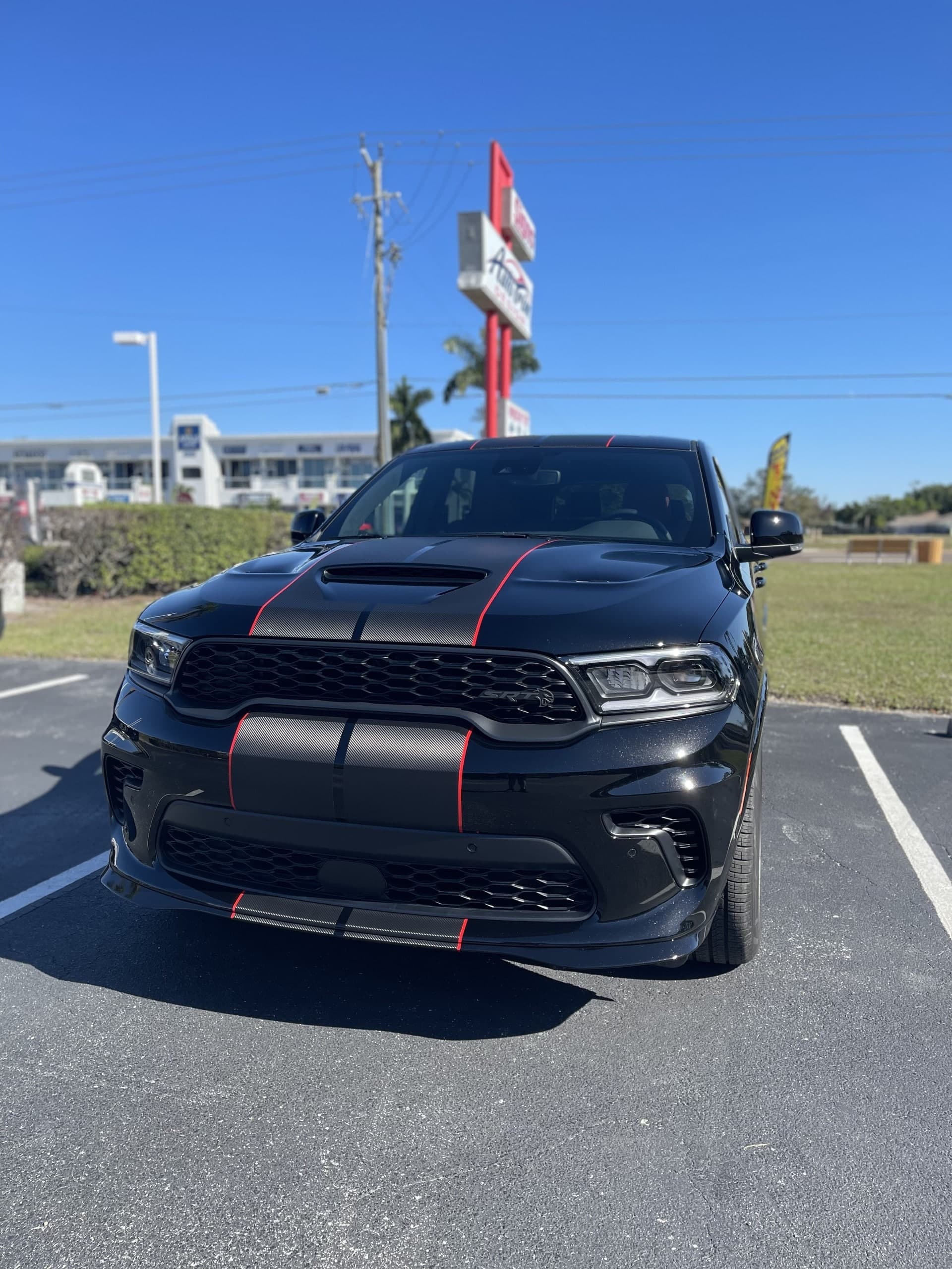 Custom vinyl graphics on custom vehicle by ATD Suncoast