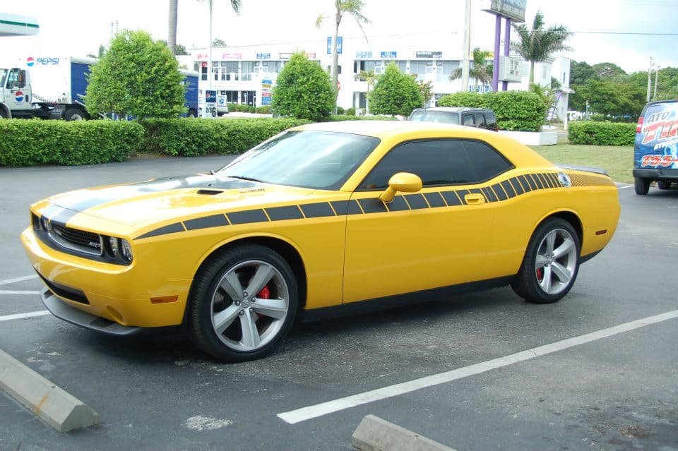 Custom vinyl graphics on custom vehicle by ATD Suncoast