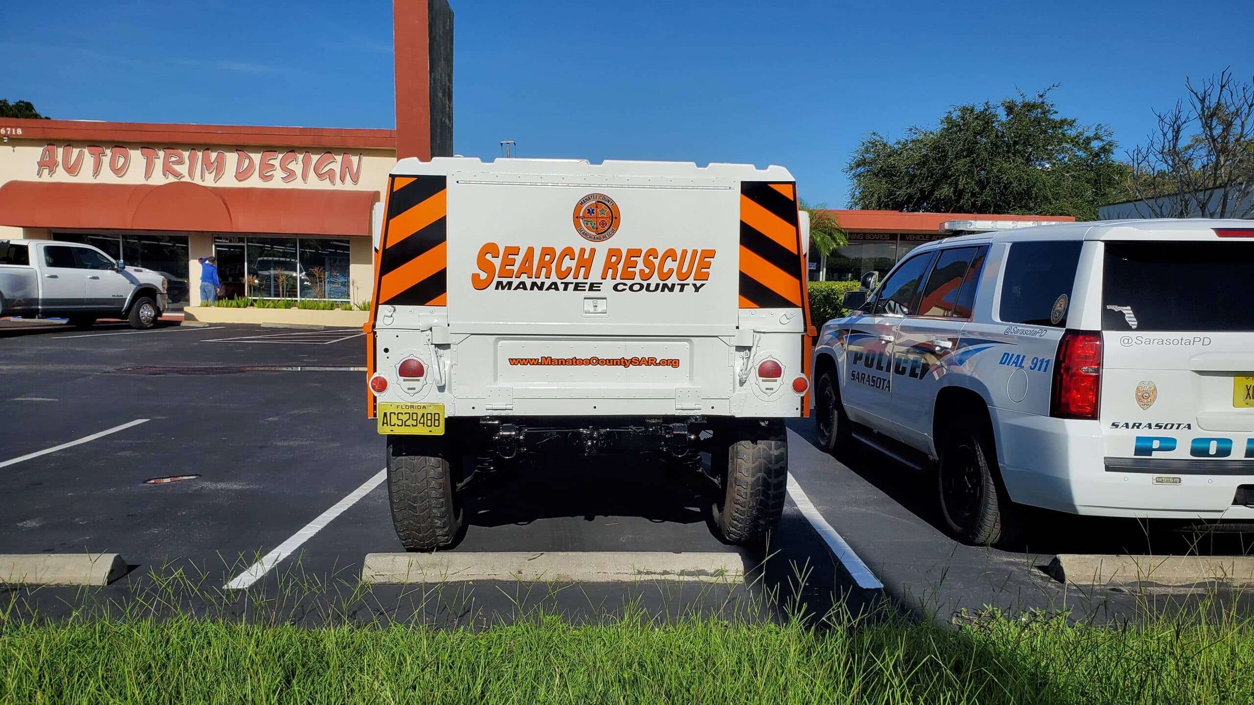 Emergency vehicle graphics by ATD Suncoast
