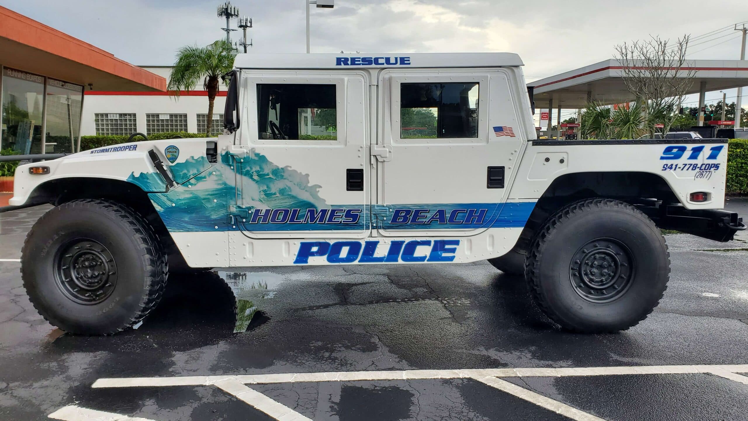 Emergency vehicle graphics by ATD Suncoast