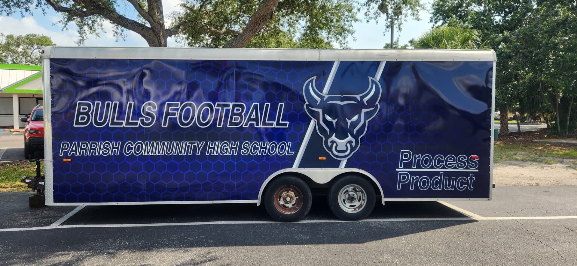 Fleet vehicle graphics partial wrap by Auto Trim Design
