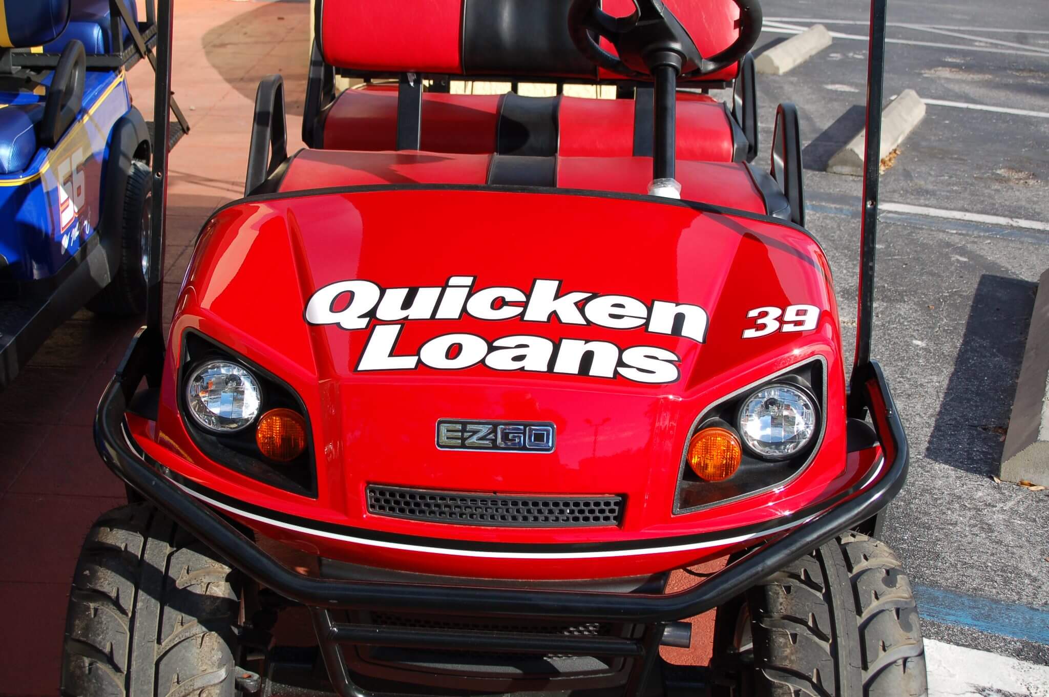 Custom golf cart graphics full wrap by ATD Suncoast