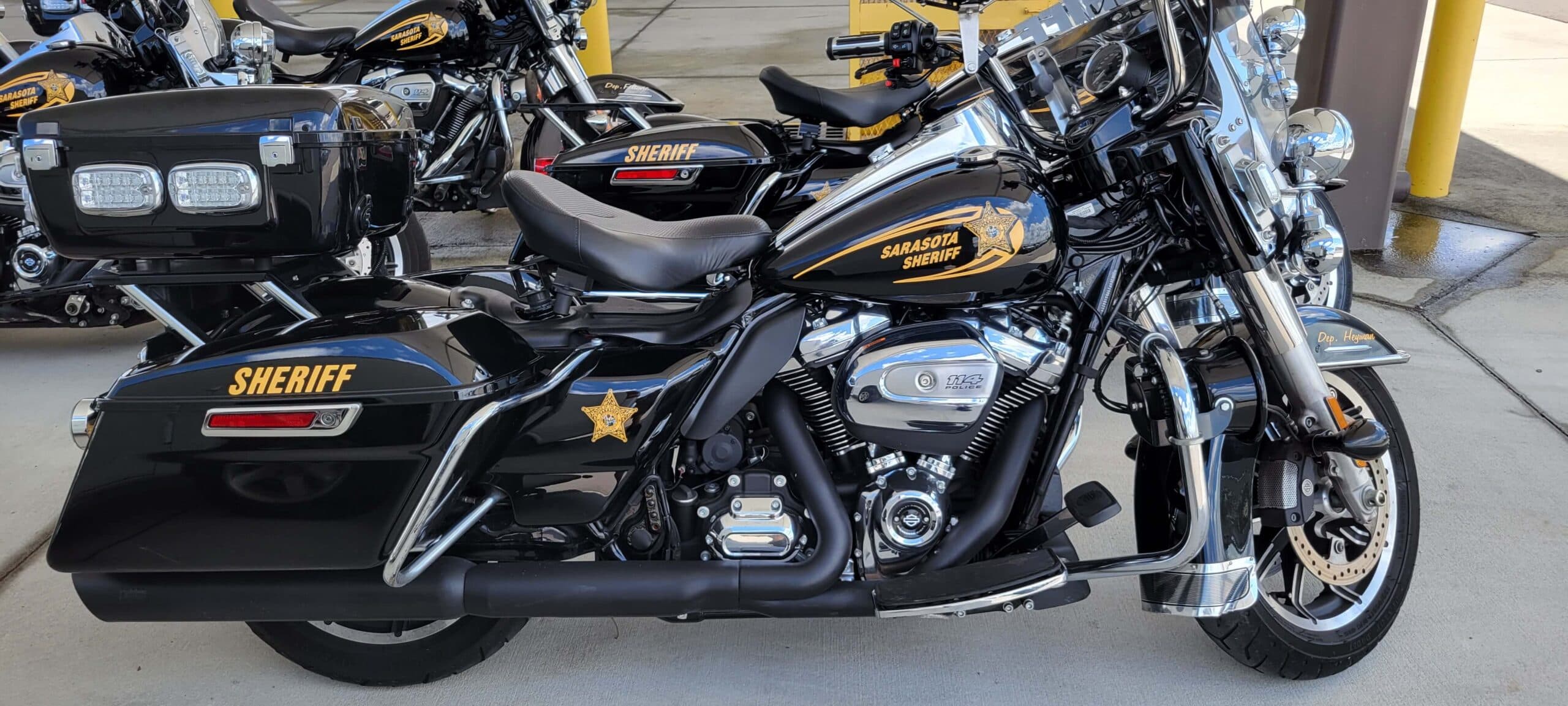 Custom motorcycle graphics by ATD Suncoast