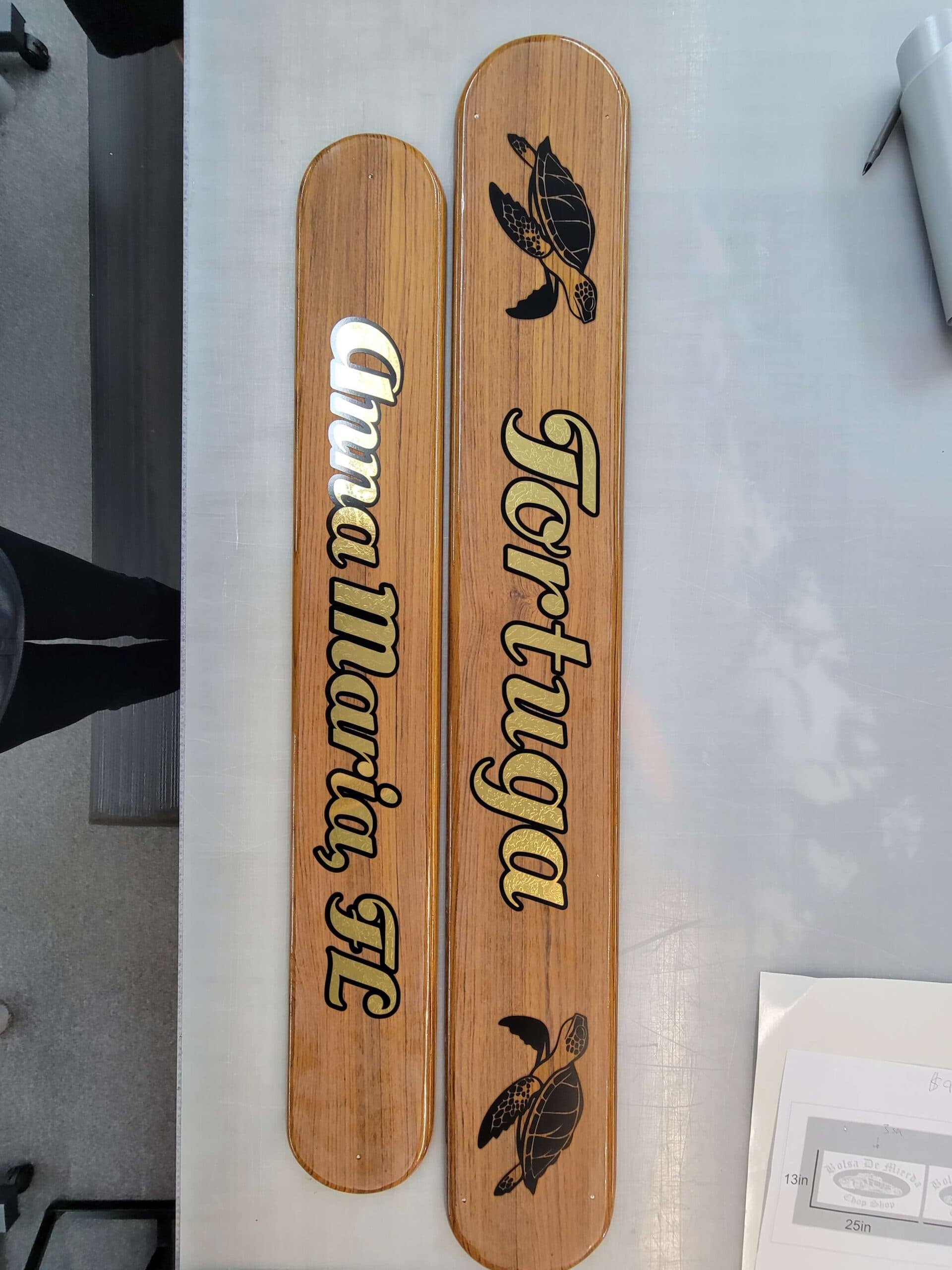 Custom business signage by Auto Trim Design