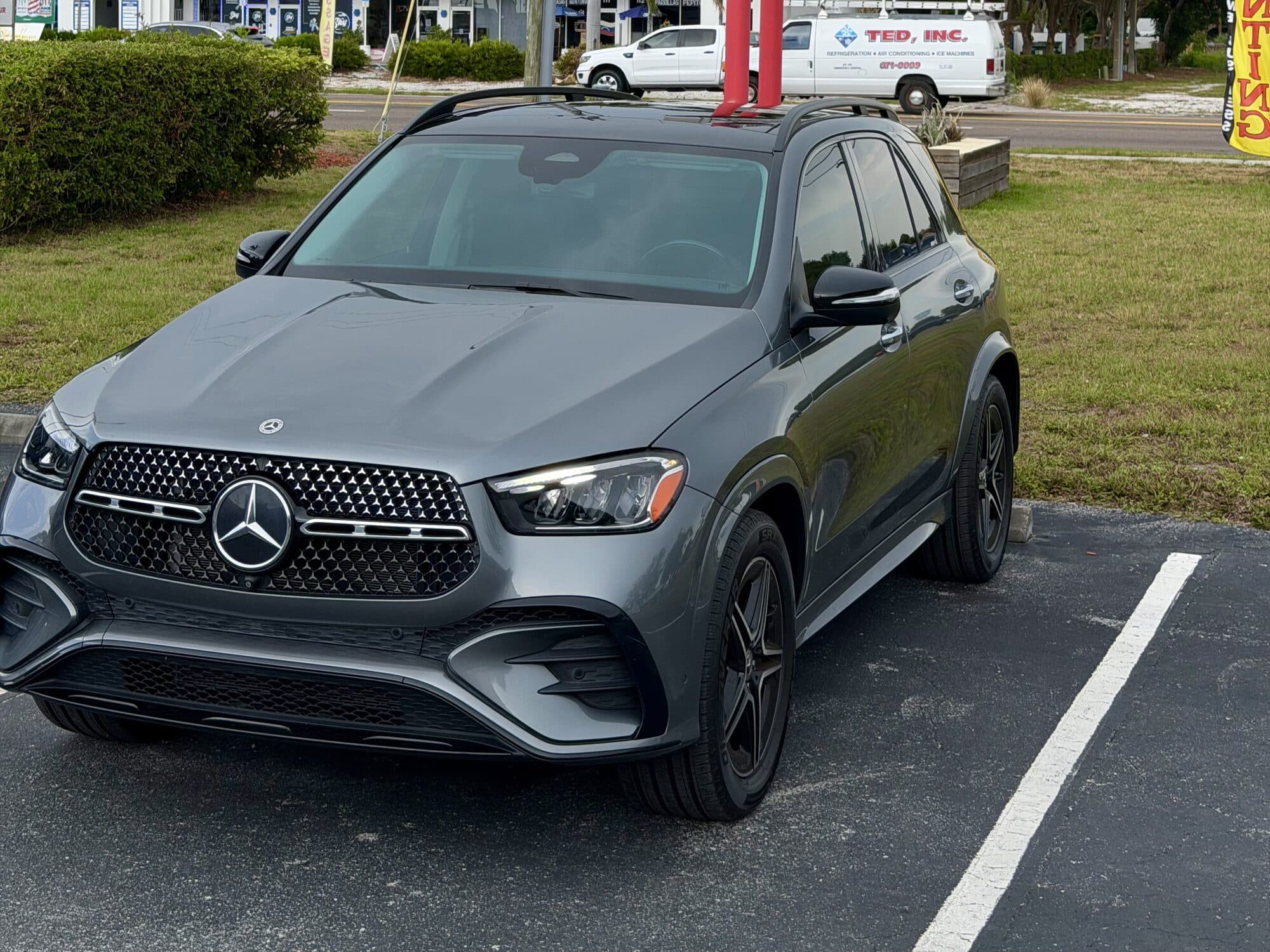 Mercedes-Benz GLE with tinted windows by Auto Trim Design Bradenton
