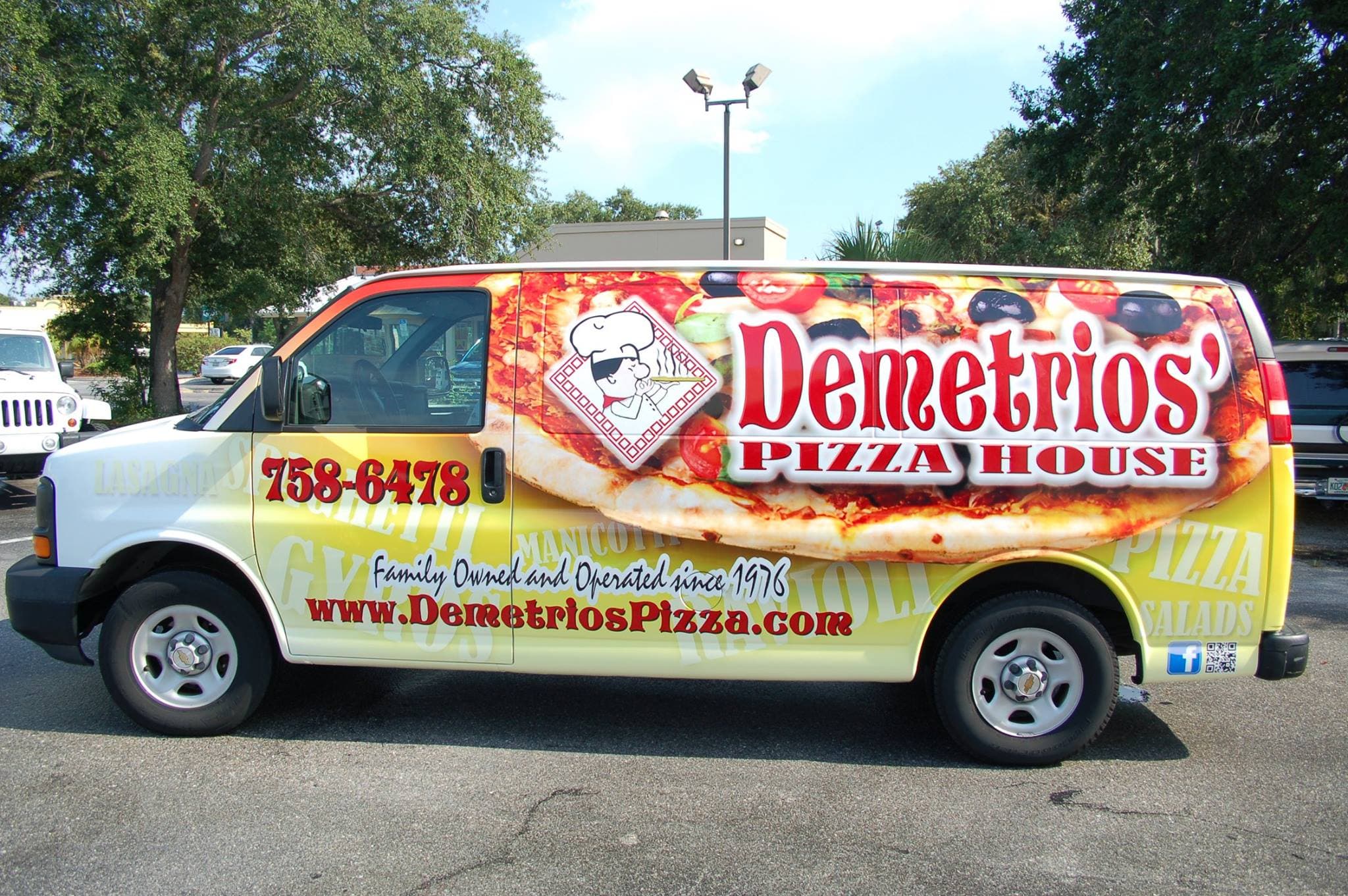 Vehicle wrap commercial by Auto Trim Design Bradenton