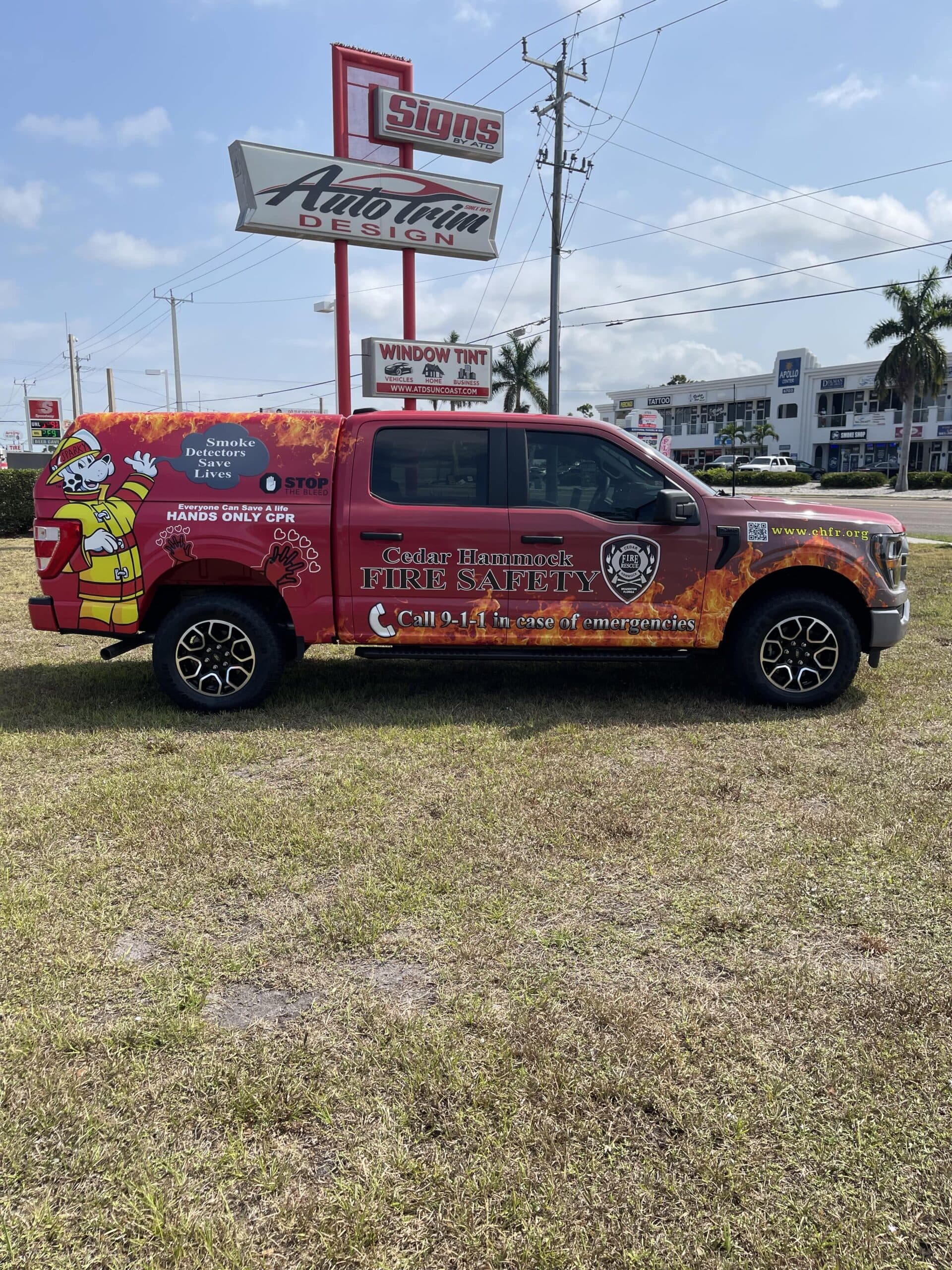 Vehicle wrap custom wrap by Auto Trim Design Bradenton