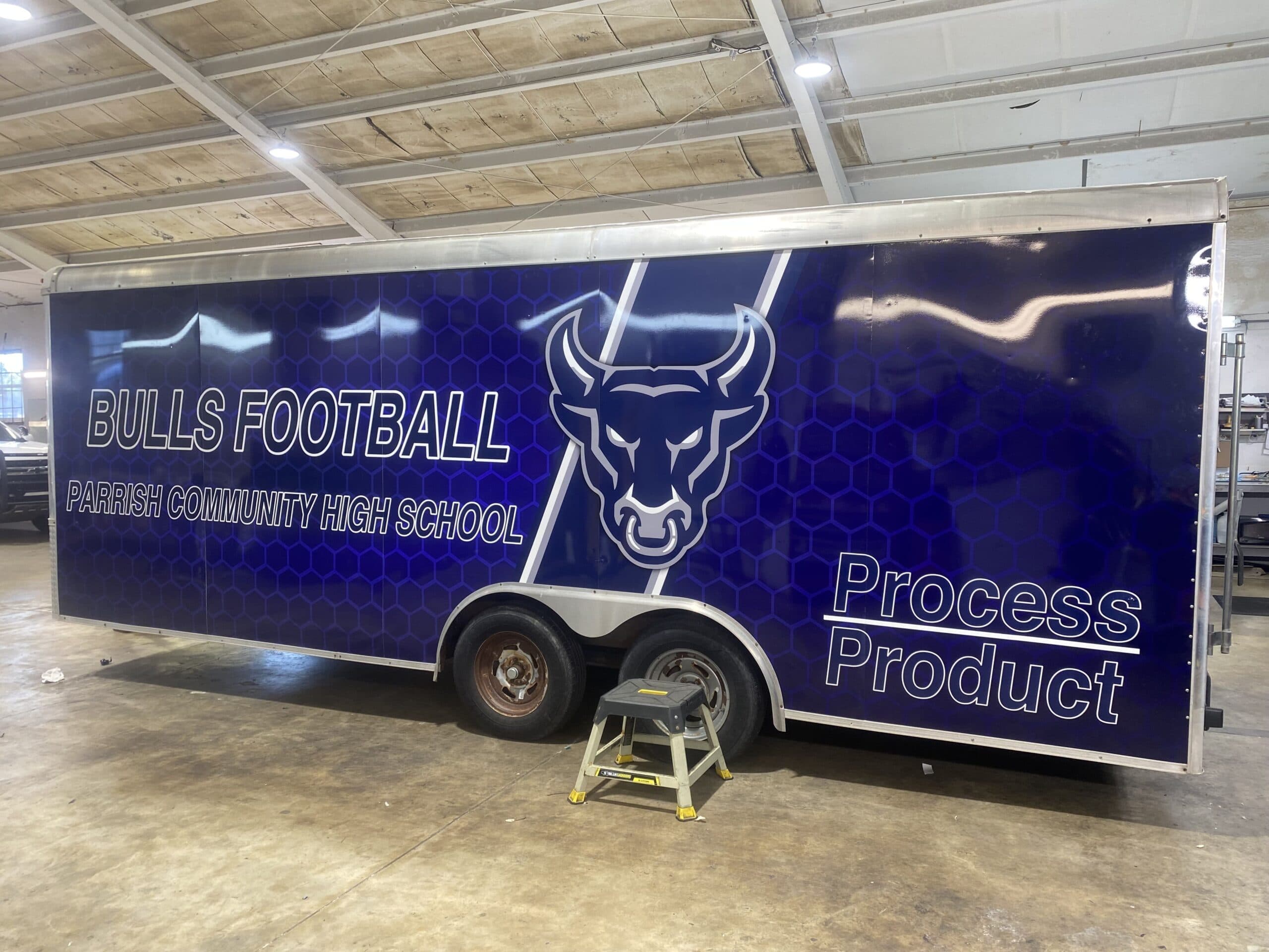 Vehicle wrap custom wrap by Auto Trim Design Bradenton