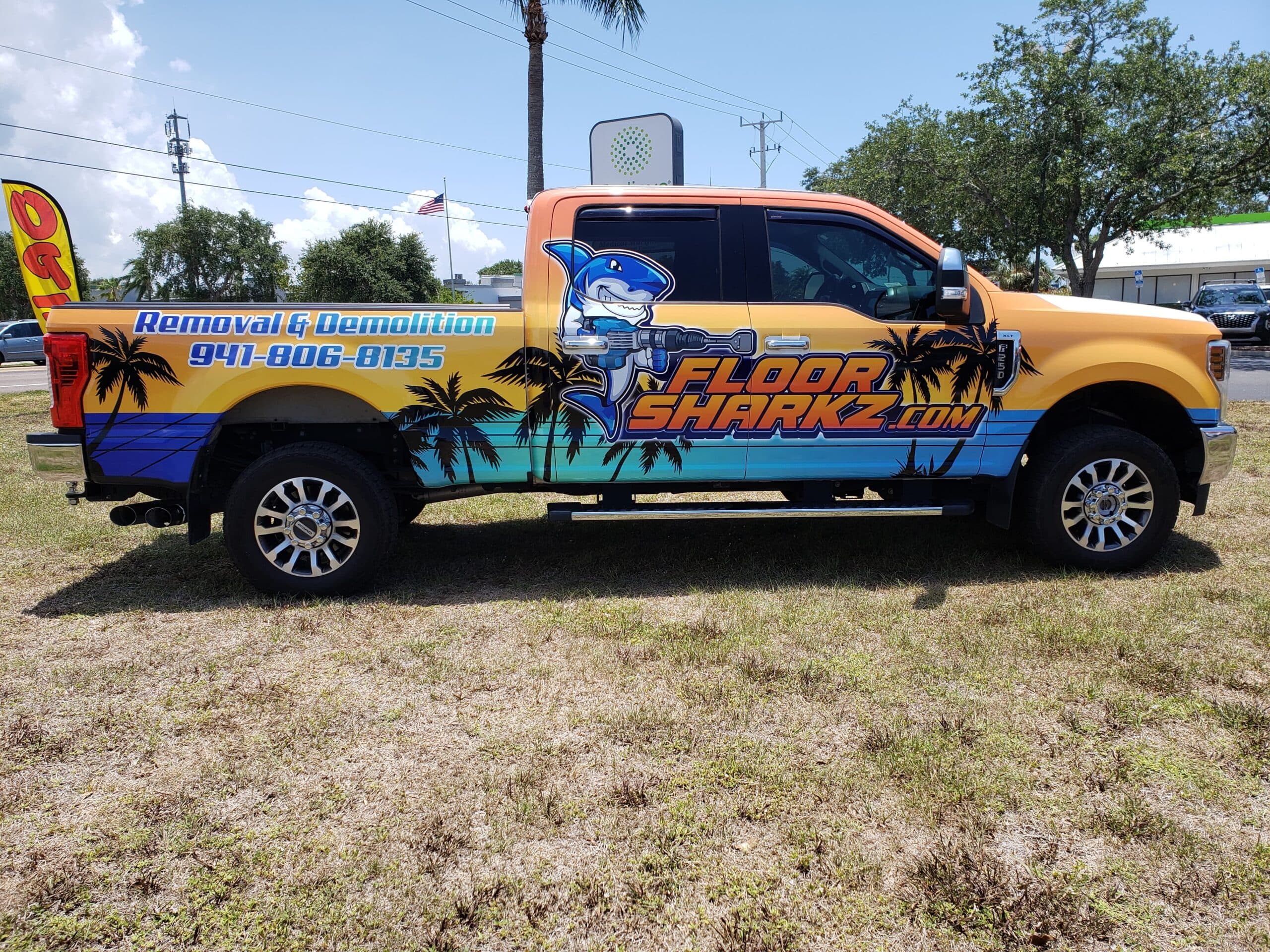 Vehicle wrap custom wrap by Auto Trim Design Bradenton