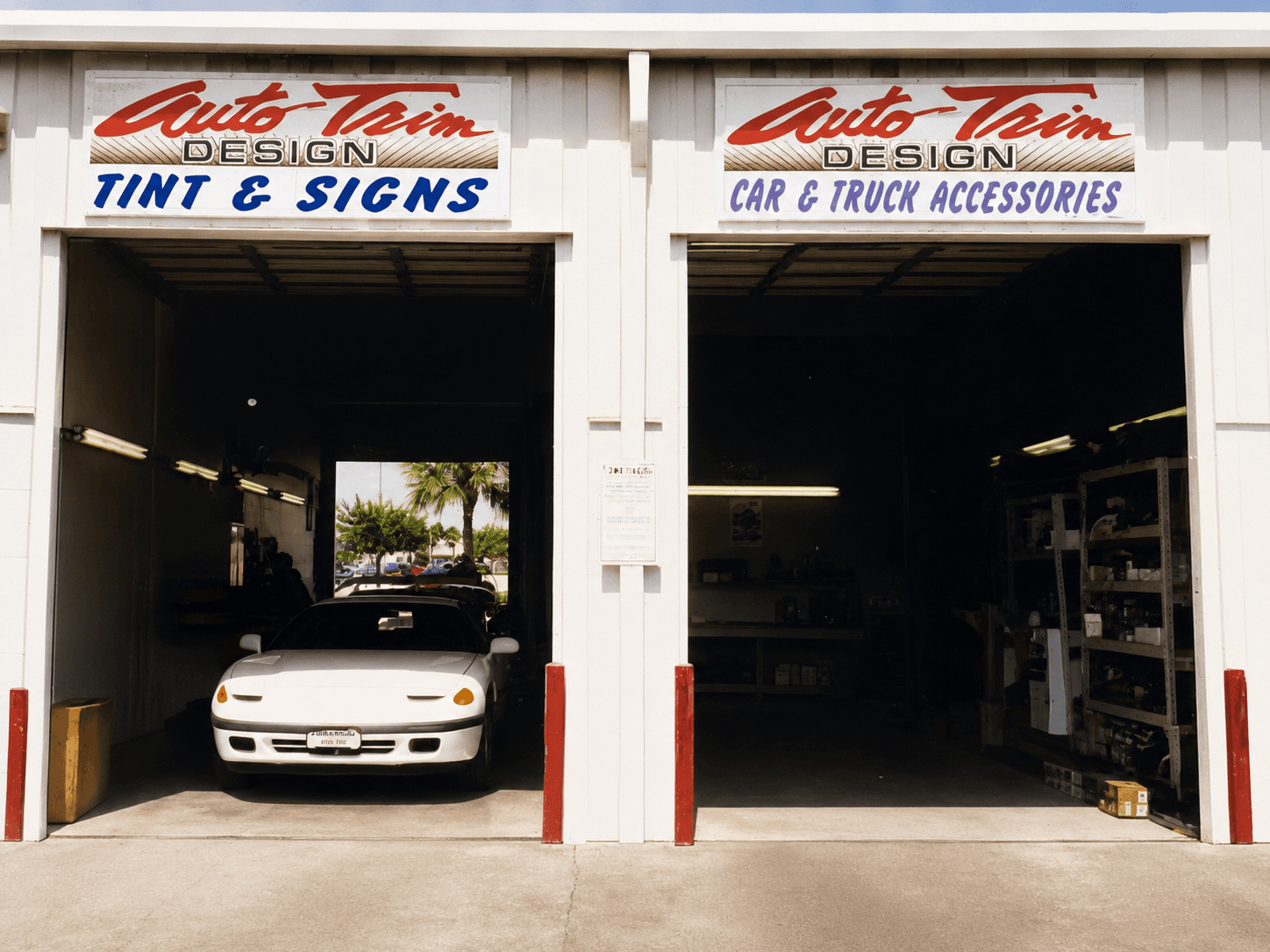 Auto Trim Design garage bays — Tint & Signs and Car & Truck Accessories