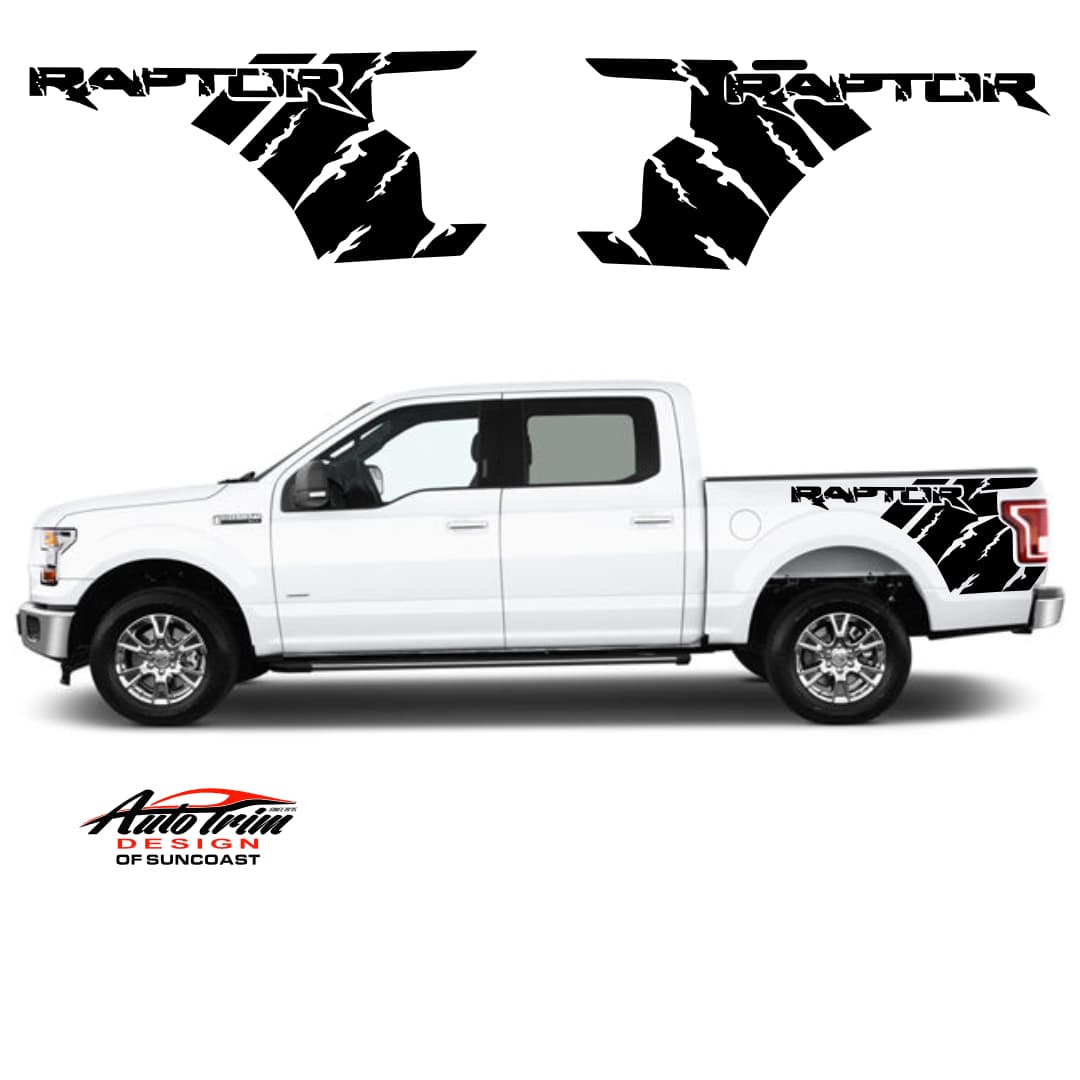 Ford F-150 Raptor Bedside Decal