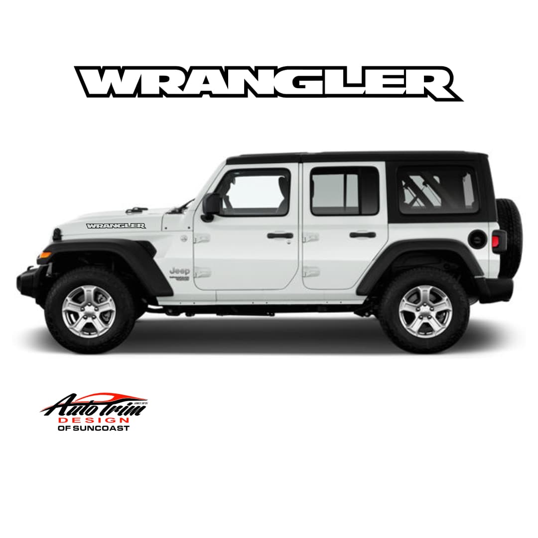 Jeep Wrangler Fender Lettering